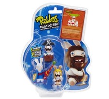 Raving Rabbids Travel in Time PVC 3pack B 